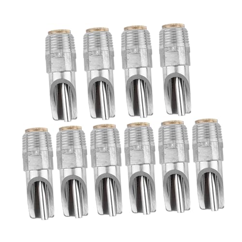 Mikikit 10 Stück Schweine Trinker Automatische Tränke Tiertränke Schweine Trinkautomat Wasserspender für Schweine Reiniger Taube Tränke Wasserhahn Trinken Rostfreier Stahl Silver Mikikit 10 Stück Schweine Trinker Automatische Tränke Tiertränke Schweine Trinkautomat Wasserspender für Schweine Reiniger Taube Tränke Wasserhahn Trinken Rostfreier Stahl Silver von Mikikit