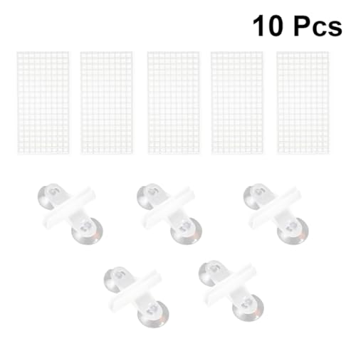 Mikikit 10 Stück Teiliges Isolation Platte für Aquarien Kreative Trennwand mit Clips für Fischbehälter Sicheres und Anpassbares Design aus Pc Material Erhöht Überlebensrate von Mikikit 10 Stück Teiliges Isolation Platte für Aquarien Kreative Trennwand mit Clips für Fischbehälter Sicheres und Anpassbares Design aus Pc Material Erhöht Überlebensrate von von Mikikit