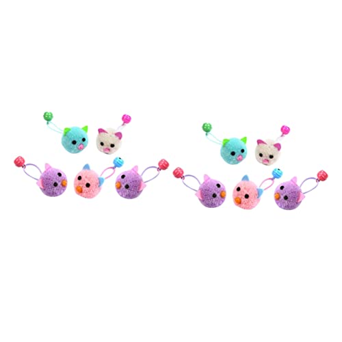Mikikit 2sets Katze Molar Spielzeug Plüsch Kauen Spielzeug Für Spiel Und Unterhaltung 5 Stücke * 2 Mikikit 2sets Katze Molar Spielzeug Plüsch Kauen Spielzeug Für Spiel Und Unterhaltung 5 Stücke * 2 von Mikikit