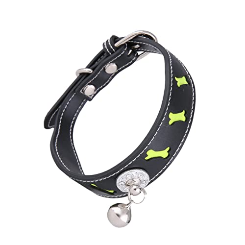 Mikikit 1Pc Glockenhalsband Katze Für Hunde Hundehalsband Hundehalsband Haustierhalsband Mit Glocke Pu Haustierhalsband Für Haustier Mikikit 1Pc Glockenhalsband Katze Für Hunde Hundehalsband Hundehalsband Haustierhalsband Mit Glocke Pu Haustierhalsband Für Haustier von Mikikit