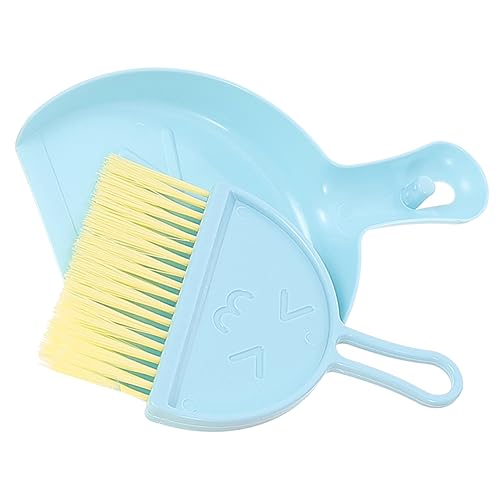 Mikikit Mini-Besen Und Kehrschaufel-Set Für Hamster Katzentoilette Meerschweinchen Käfig Reiniger Pinsel Set Reinigungswerkzeug Aus Pp-Material von Mikikit