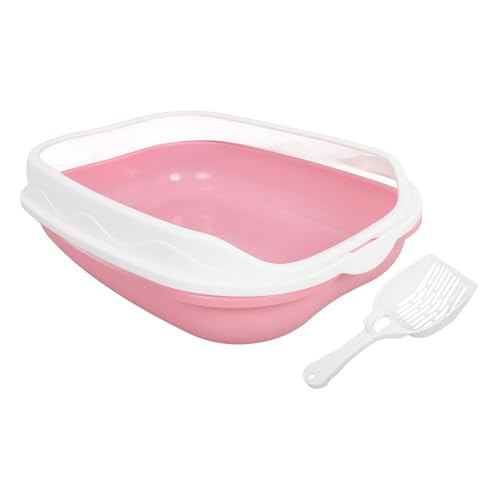 Mikikit 1Satz Katzentoilette mit Offenem Design Herausnehmbare Spritz Funktion Waschbare Katzentoilette für Kleine Katzen und Kätzchen Langlebig Reinigen Mikikit 1Satz Katzentoilette mit Offenem Design Herausnehmbare Spritz Funktion Waschbare Katzentoilette für Kleine Katzen und Kätzchen Langlebig Reinigen von Mikikit