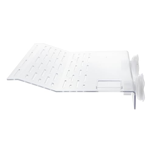 Mikikit 1Stück Turtle Basking Terrace Einstellbare Kletterplattform Für Schildkröten Mit Komfortablem Design Für Sonnenbäder Und Klettermöglichkeiten Für Aquarien Und Terrarien von Mikikit