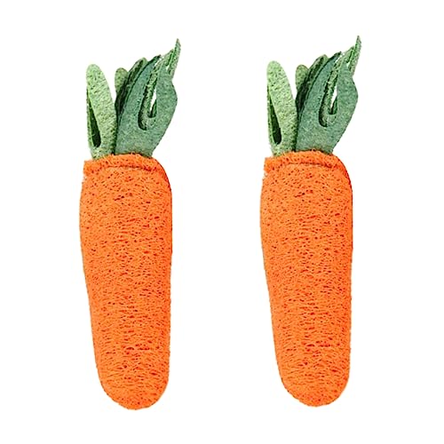 Mikikit 2stück Karottenförmige Loofah-kauspielzeuge Für Kleintiere Sicheres Beißen Zahnpflege Und Spielzeug Für Hamster Und Kaninchen Orange Mikikit 2stück Karottenförmige Loofah-kauspielzeuge Für Kleintiere Sicheres Beißen Zahnpflege Und Spielzeug Für Hamster Und Kaninchen Orange von Mikikit