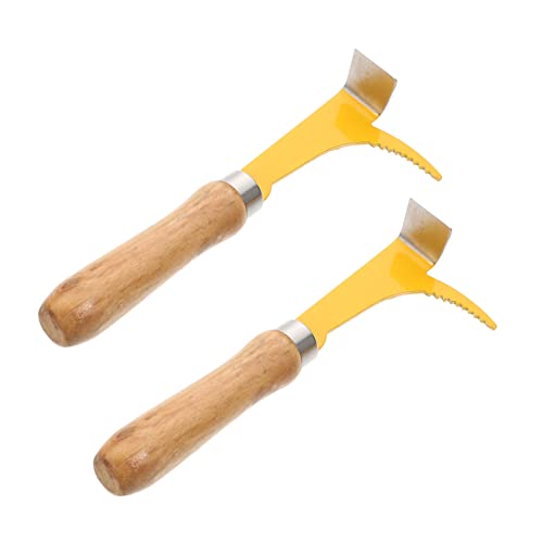 Mikikit 2 Stück Holzgriff Ellbogenmesser Bienenstock Werkzeug Imkerei Heber Und Schaber Imkerei Schaber Imker Schaber Imkerei Ausrüstung Imker Tool Edelstahl 2cr13 Mikikit 2 Stück Holzgriff Ellbogenmesser Bienenstock Werkzeug Imkerei Heber Und Schaber Imkerei Schaber Imker Schaber Imkerei Ausrüstung Imker Tool Edelstahl 2cr13 von Mikikit