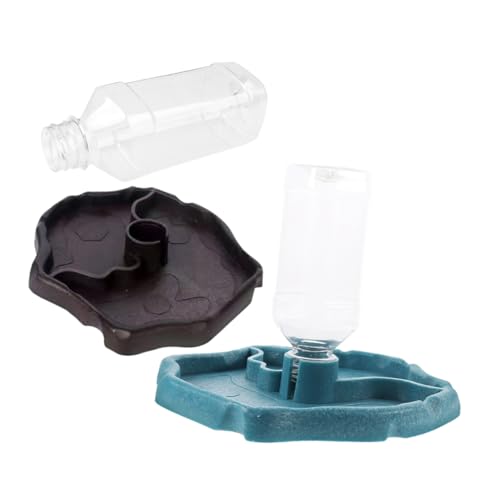 Mikikit 2 Stück automatische Wasserzufuhr Reptilien Schildkröte groß Schüssel Terrarium Ding Wasserschale Futternapf für Haustiere langlebiges Speisegeschirr Abs Mikikit 2 Stück automatische Wasserzufuhr Reptilien Schildkröte groß Schüssel Terrarium Ding Wasserschale Futternapf für Haustiere langlebiges Speisegeschirr Abs von Mikikit