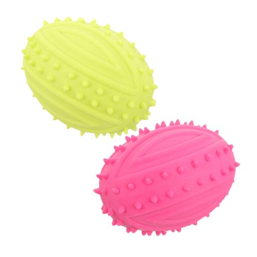 Mikikit 2Stücke Interaktive Hundespielzeuge aus Quietschendes Kauspielzeug für Welpen Sicheres Beißspielzeug zur Zahnpflege für Mehrtierhaushalte Langlebig und Robust Mikikit 2Stücke Interaktive Hundespielzeuge aus Quietschendes Kauspielzeug für Welpen Sicheres Beißspielzeug zur Zahnpflege für Mehrtierhaushalte Langlebig und Robust von Mikikit