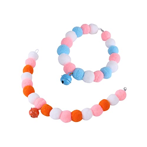 Mikikit 2Stücke Katzenhalsband Elastisch Mit Ball Modisches Haustier Für Für Und Besondere Anlässe Mikikit 2Stücke Katzenhalsband Elastisch Mit Ball Modisches Haustier Für Für Und Besondere Anlässe von Mikikit