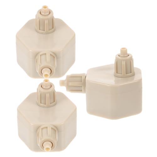 Mikikit 3 Stück DIY Co2-generator-flaschenabdeckung DIY-reaktor Co2-flaschenverschluss Aquarium Co2-generator-reaktor Fischtank DIY Schnellgedrehte Flaschenverschlüsse Für Aquariumzubehör von Mikikit