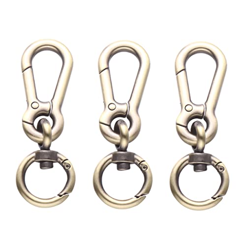 Mikikit 3 Stück Schultergurtschnallen Taschengurt Haken Schultergurte für Taschen Bag Straps taschengürtel rucksackverband Taschenriemen Key Chain Gepäckzubehör selber Machen Seilschnallen von Mikikit
