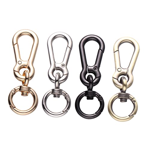 Mikikit 3 Stück Seilschnallen Schultergurt Bag Straps Taschenzubehörset Rucksackzubehör Key Chains Shoulder Strap Kettentaschenriemen Taschengurt Gepäckzubehör selber Machen Golden von Mikikit