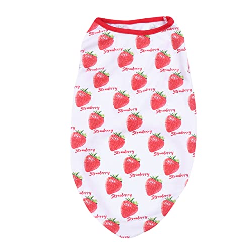 Mikikit 3 Stück Welpenweste Hundekleidung Körperpflege Hunde-Sweatshirt Welpenkostüm Frühlings- und Sommerweste hundeweste hundebekleidung Welpenkleidung für den Sommer Haustier Hund Weste von Mikikit
