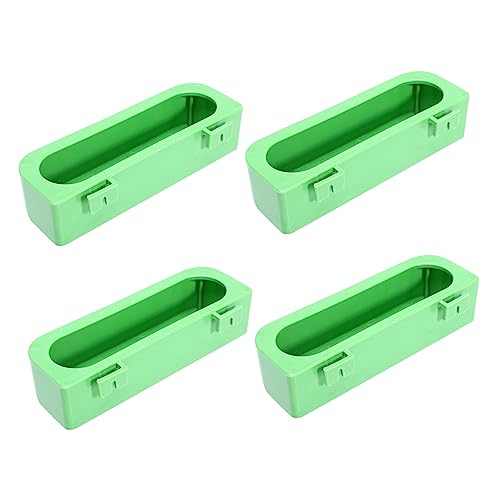 Mikikit 4-Teilige Boxen Tauben trog vogelhaus Bird House Vogelfutternapf Vogelfutterspender Taubenzufuhr Futterhäuschen für Wildvögel Vogelkäfigzubehör Futternapf für Vögel Plastik Green Mikikit 4-Teilige Boxen Tauben trog vogelhaus Bird House Vogelfutternapf Vogelfutterspender Taubenzufuhr Futterhäuschen für Wildvögel Vogelkäfigzubehör Futternapf für Vögel Plastik Green von Mikikit