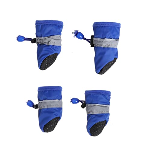 Mikikit 4Stücke Hundeschuhe Für Kleine Bis Mittlere XXL Pfotenschutzstiefel Für Jahreszeiten Für Outdoor Aktivitäten Mikikit 4Stücke Hundeschuhe Für Kleine Bis Mittlere XXL Pfotenschutzstiefel Für Jahreszeiten Für Outdoor Aktivitäten von Mikikit