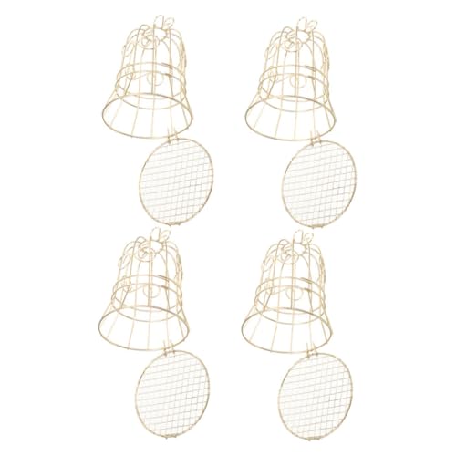 Mikikit 4stücke Hängender Vogelkorb Aus Nostalgischem Goldfarbenem Eisen Dekorativer Futterspender Für Wildvögel Vielseitig Einsetzbar Für Obst Und Gemüse Garten Und Balkon Mikikit 4stücke Hängender Vogelkorb Aus Nostalgischem Goldfarbenem Eisen Dekorativer Futterspender Für Wildvögel Vielseitig Einsetzbar Für Obst Und Gemüse Garten Und Balkon von Mikikit