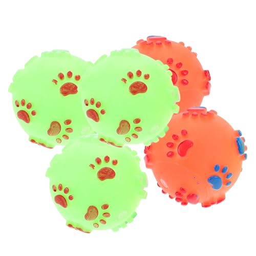 Mikikit 5 Stück Sound- Für Haustiere Hundesachen Hundespielzeug Interaktiv Lustig Bälle Für Hunde Kleiner Hundeball Welpenspielzeug Quietschend Hündchen Haustier Mikikit 5 Stück Sound- Für Haustiere Hundesachen Hundespielzeug Interaktiv Lustig Bälle Für Hunde Kleiner Hundeball Welpenspielzeug Quietschend Hündchen Haustier von Mikikit