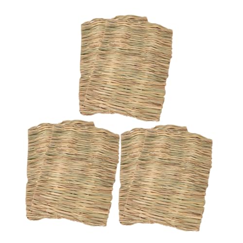 Mikikit 6 Stück Einstreu Für Kaninchen Hase Grasschale Hasen Kaninchenkäfigmatte Stall Wurf Käfige Kanincheneinstreu Für Innenkaninchen Kaninchenmatte Grasmatte Mikikit 6 Stück Einstreu Für Kaninchen Hase Grasschale Hasen Kaninchenkäfigmatte Stall Wurf Käfige Kanincheneinstreu Für Innenkaninchen Kaninchenmatte Grasmatte von Mikikit