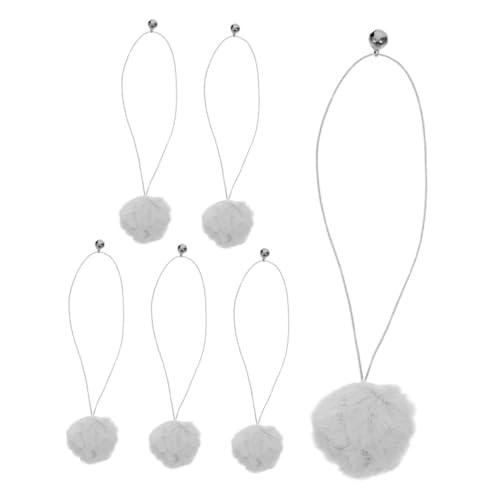 Mikikit 6 Stück Ersatzball für Kratzbäume für Katzen Hängende Katzenteaserball Kratzbaumzubehör für Katzen Katzenhängespielzeug Katzenspielzeug mit Glocke Kratzbaumball für Katzen Plüsch Mikikit 6 Stück Ersatzball für Kratzbäume für Katzen Hängende Katzenteaserball Kratzbaumzubehör für Katzen Katzenhängespielzeug Katzenspielzeug mit Glocke Kratzbaumball für Katzen Plüsch von Mikikit
