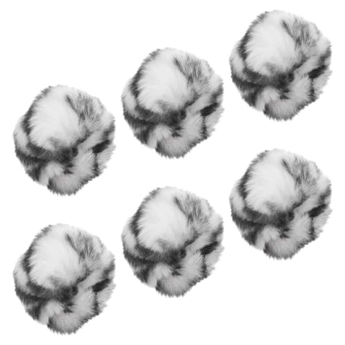 Mikikit 6 Stück Pomponbälle Für Katzen Kratzball Für Haustiere Katzenspielzeug Kätzchen Übungsspielzeug Katzenminze Kauspielzeug Interaktives Kätzchenspielzeug Plüsch Black Mikikit 6 Stück Pomponbälle Für Katzen Kratzball Für Haustiere Katzenspielzeug Kätzchen Übungsspielzeug Katzenminze Kauspielzeug Interaktives Kätzchenspielzeug Plüsch Black von Mikikit