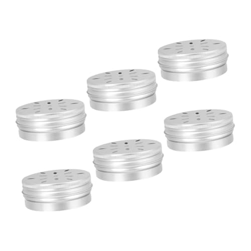 Mikikit 6Er-Packung Duftbox für Hundetraining Zug Container Dufttrainingsboxen Ausrüstung Geruchstraining für Hunde Duftarbeit für Hunde Hundenasentraining Aluminium Silver Mikikit 6Er-Packung Duftbox für Hundetraining Zug Container Dufttrainingsboxen Ausrüstung Geruchstraining für Hunde Duftarbeit für Hunde Hundenasentraining Aluminium Silver von Mikikit
