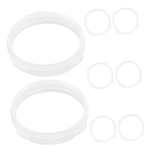 Mikikit 8Stücke DIY Hamster Tunnel Zubehör Weiße Rohranschlüsse für Hamsterkäfige Flexible Erweiterung für Hamsterröhren zu Installierende Verbindungsstücke Mikikit 8Stücke DIY Hamster Tunnel Zubehör Weiße Rohranschlüsse für Hamsterkäfige Flexible Erweiterung für Hamsterröhren zu Installierende Verbindungsstücke von Mikikit