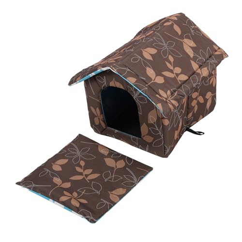 Mikikit Abnehmbares Katzenhaus Für Draußen Wetterfestes Kätzchen Schlafnest Komfortabel Farblich Für Terrasse Und Garten Schützt Und Kälte Mikikit Abnehmbares Katzenhaus Für Draußen Wetterfestes Kätzchen Schlafnest Komfortabel Farblich Für Terrasse Und Garten Schützt Und Kälte von Mikikit