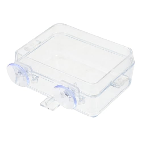 Mikikit Anti-Eskapital-Wasserbecken Chamäleon-Wasserspender Frosch-Wasserspender Crested Gecko Futternapf Reptilienbecken Zubehör für Eidechsentanks Plastik Transparent Mikikit Anti-Eskapital-Wasserbecken Chamäleon-Wasserspender Frosch-Wasserspender Crested Gecko Futternapf Reptilienbecken Zubehör für Eidechsentanks Plastik Transparent von Mikikit