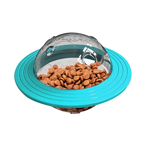 Mikikit Auslaufendes Für Tiernahrung Essen Welpe Lustig Hund Haustier Futterspender Trainingsspielzeug Füttern Blue Mikikit Auslaufendes Für Tiernahrung Essen Welpe Lustig Hund Haustier Futterspender Trainingsspielzeug Füttern Blue von Mikikit