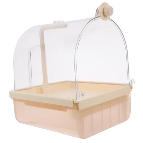 Mikikit Automatische Badewanne für Papageien Hängendes Vogelbad mit Sprühkopf für Nymphensittiche und Sittiche Einfache Installation Stilvolles Design Platzsparend Mikikit Automatische Badewanne für Papageien Hängendes Vogelbad mit Sprühkopf für Nymphensittiche und Sittiche Einfache Installation Stilvolles Design Platzsparend von Mikikit