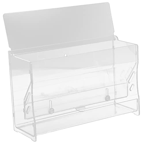Mikikit Automatische Mulde Huhn automatisch Essen Vogel Fütterer geformt Cockatiel Werkzeug Sittich-Futter Papageifutter Hühnerfütterungstrog Hühnerfutter Acryl Transparent Mikikit Automatische Mulde Huhn automatisch Essen Vogel Fütterer geformt Cockatiel Werkzeug Sittich-Futter Papageifutter Hühnerfütterungstrog Hühnerfutter Acryl Transparent von Mikikit