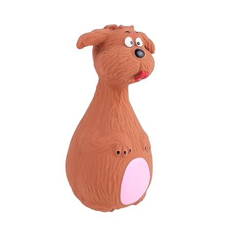 Mikikit Backenzahnspielzeug für Hunde Karikatur Hund Aggressive Kauer Hundespielzeug Lärm Haustierspielzeug Latexspielzeug Cartoon-Kauspielzeug Haustier Beißspielzeug Brown Mikikit Backenzahnspielzeug für Hunde Karikatur Hund Aggressive Kauer Hundespielzeug Lärm Haustierspielzeug Latexspielzeug Cartoon-Kauspielzeug Haustier Beißspielzeug Brown von Mikikit