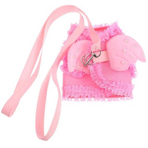 Mikikit Adorable Katzen Hundegeschirr Verstellbar Leicht Und Atmungsaktiv Rosa s Mit Zufälliger Tractionschnalle Für Modebewusste Haustiere Mikikit Adorable Katzen Hundegeschirr Verstellbar Leicht Und Atmungsaktiv Rosa s Mit Zufälliger Tractionschnalle Für Modebewusste Haustiere von Mikikit