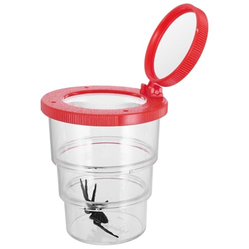 Mikikit Bugs Vergrößerung Der Betrachter Insektenbeobachtung Kit Bugs Viewer Bugs Fangs -Kits Für Kinder Outdoor Campingwissenschaft Naturexploration von Mikikit