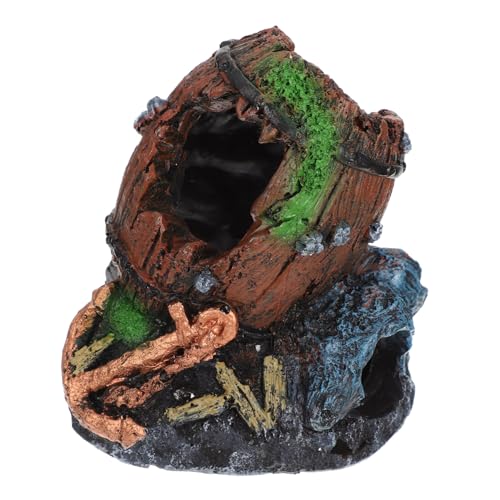 Mikikit Dekorative Aquarium Aus Resin Aquariumzubehör Für Fischtanks Versteck Für Fische Sorgt Für Lebendige Gestaltung Und Persönlichkeit Im Wasserbecken Mikikit Dekorative Aquarium Aus Resin Aquariumzubehör Für Fischtanks Versteck Für Fische Sorgt Für Lebendige Gestaltung Und Persönlichkeit Im Wasserbecken von Mikikit
