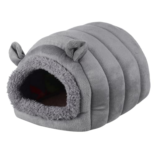Mikikit Eichhörnchenbett Und Hamsterbett Gemütliches Hamsterversteck Für Hamster Meerschweinchen Und Andere Kleintiere Und Warm Haustierhaus Für Schlaf Mikikit Eichhörnchenbett Und Hamsterbett Gemütliches Hamsterversteck Für Hamster Meerschweinchen Und Andere Kleintiere Und Warm Haustierhaus Für Schlaf von Mikikit
