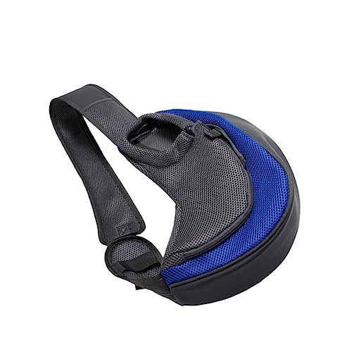 Mikikit Pet Carrier Polyester Verstellbare Umhängetasche Für Hunde Und Katzen Dunkelblau Praktisch Und Leicht Für Und Outdoor-aktivitäten Mikikit Pet Carrier Polyester Verstellbare Umhängetasche Für Hunde Und Katzen Dunkelblau Praktisch Und Leicht Für Und Outdoor-aktivitäten von Mikikit