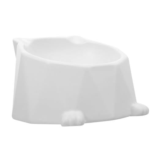 Mikikit Erhöhter Katzennapf aus Keramik Ergonomischer Futternapf für Katzen rutschfest und Schützt die Halswirbelsäule für Katzenfutter und Snacks Mikikit Erhöhter Katzennapf aus Keramik Ergonomischer Futternapf für Katzen rutschfest und Schützt die Halswirbelsäule für Katzenfutter und Snacks von Mikikit
