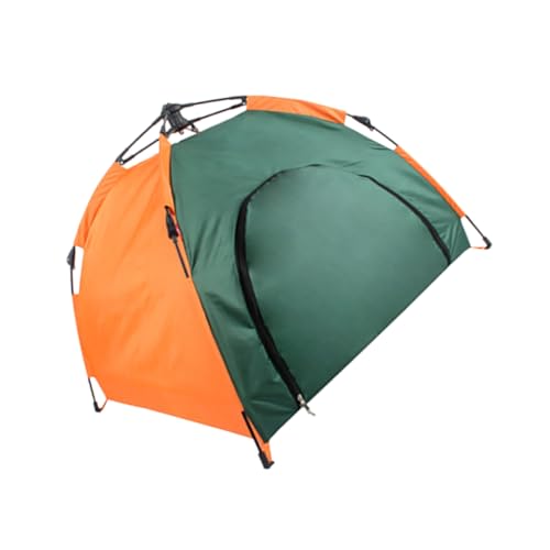 Mikikit Faltbares Haustierzelt Katzenzelt Im Freien Groß Wasserdicht Sofortiges Campingzelt Regen Gehäuse Haustiere Sonne Schatten Plaudern Pop-up-Zelt Tarp-Zelt Uv Tierheim Lagerzelt von Mikikit
