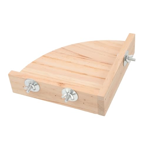 Mikikit Holz Sitzstange Für Vögel Naturholz Papageien Perch Spielzeug Großer Standplatz Für Käfige Und Langlebig Für Wellensittiche Nymphensittiche Und Vögel von Mikikit
