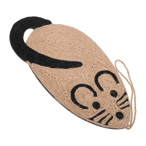 Mikikit Hängender Sisal Katzenkratzer mit Niedlichem Kratzmatte zur Gesunder Krallen und Reduzierung von Möbelbeschädigungen für Hauskatzen und Liebevolle Mikikit Hängender Sisal Katzenkratzer mit Niedlichem Kratzmatte zur Gesunder Krallen und Reduzierung von Möbelbeschädigungen für Hauskatzen und Liebevolle von Mikikit