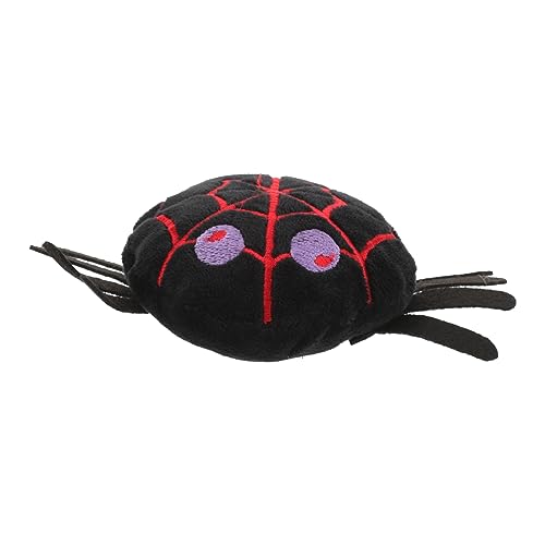 Mikikit Halloween Katzenminze Interaktive Plüsch Spinne für Katzen Bissfestes Selbstspielendes Haustier zur Unterhaltung Ihrer Mikikit Halloween Katzenminze Interaktive Plüsch Spinne für Katzen Bissfestes Selbstspielendes Haustier zur Unterhaltung Ihrer von Mikikit