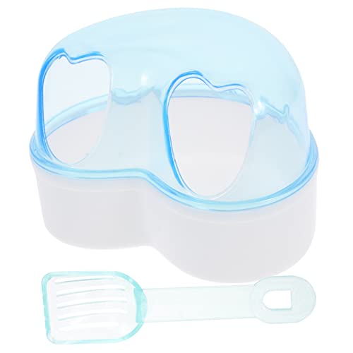 Mikikit Haustier-zubehör Hamster Badewanne Sand Bad Haustier Becken Entzückende Badezimmer Zufällige Farbe von Mikikit
