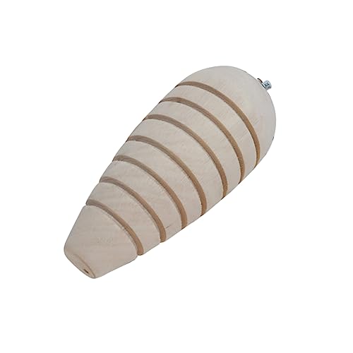 Mikikit Holz Molar Spielzeug Für Kleintiere Karottenform Kauspielzeug Für Hamster Kaninchen Meerschweinchen Chinchillas Sicheres Natürliches Material Für Zahnpflege Und Geistige Stimulatio von Mikikit