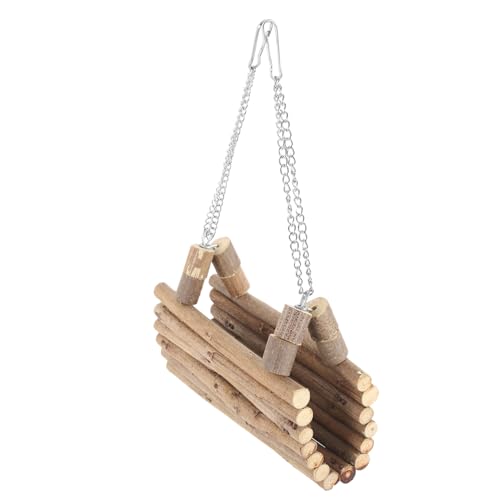 Mikikit Hamster Holzspielzeug Hängende Schaukel Tunnel Für Hamsterkäfig Lustige Kauspielzeuge Aus Natürlichem Holz Erkundung Mikikit Hamster Holzspielzeug Hängende Schaukel Tunnel Für Hamsterkäfig Lustige Kauspielzeuge Aus Natürlichem Holz Erkundung von Mikikit