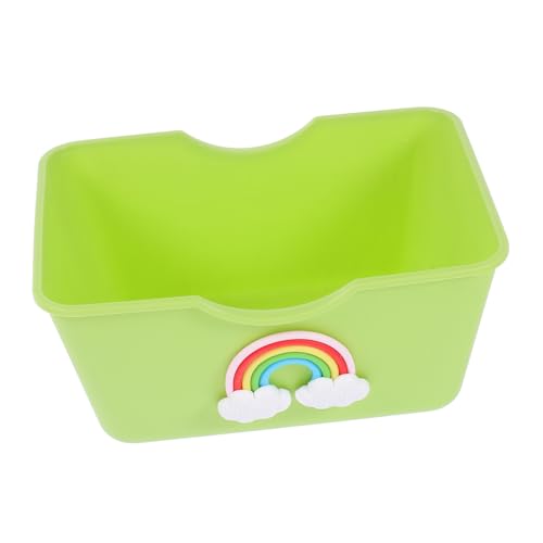 Mikikit Hamster Toilette Kleine Katzentoilette Rennmausoiletten Sandbad Für Hamster Hamster-schlafmattennest Hamster Verstecken Hamster -versteck Meerschweinchenhaus Light Green Abs Mikikit Hamster Toilette Kleine Katzentoilette Rennmausoiletten Sandbad Für Hamster Hamster-schlafmattennest Hamster Verstecken Hamster -versteck Meerschweinchenhaus Light Green Abs von Mikikit