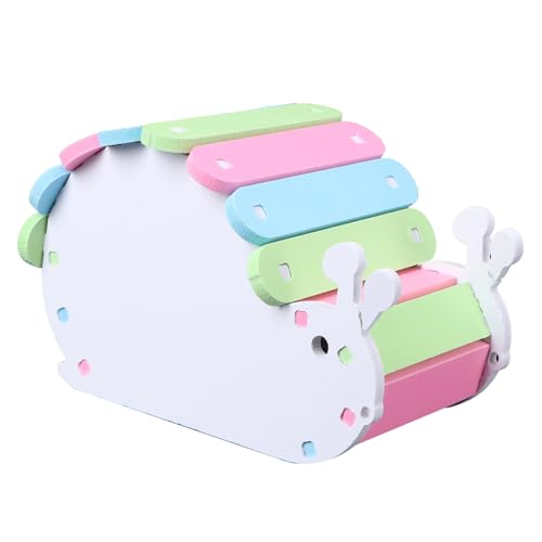 Mikikit Hamsterhaus Hamster hamsterspielzeug Hamster käfig Hamster Behausung Hamster zubehör Hund Einstreu für Hamster Hamsterkäfige Haustier Käfige für Meerschweinchen Vlies von Mikikit