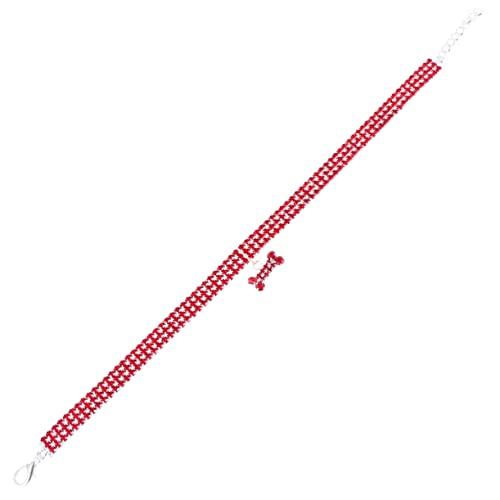 Mikikit Haustier Hundehalsband individuelles Hundehalsband Welpe Hundehalsbänder mittel Hundefliegen für große Hunde pet Supplies hundebedarf Hund kristall Halsband Haustierbedarf rot Mikikit Haustier Hundehalsband individuelles Hundehalsband Welpe Hundehalsbänder mittel Hundefliegen für große Hunde pet Supplies hundebedarf Hund kristall Halsband Haustierbedarf rot von Mikikit