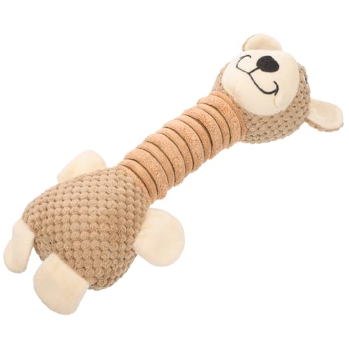 Mikikit Haustier -Kauspielzeug Plüsch für Haustiere lustig Tierspielzeug quietschend Plush Toy nachsprechende stofftiere Soft Toy Kauspielzeug für Hunde Haustier Brown Mikikit Haustier -Kauspielzeug Plüsch für Haustiere lustig Tierspielzeug quietschend Plush Toy nachsprechende stofftiere Soft Toy Kauspielzeug für Hunde Haustier Brown von Mikikit