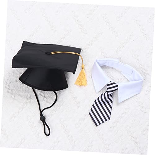 Mikikit Haustier-Party-Krawatte Hundekleid kleine Hundeabschlusshüte Zubehör Cool binden Welpe Hundeabschlussmütze Trencher-Hut für Haustiere Haustier-Abschlusshut Hund Trencher Hut Black Mikikit Haustier-Party-Krawatte Hundekleid kleine Hundeabschlusshüte Zubehör Cool binden Welpe Hundeabschlussmütze Trencher-Hut für Haustiere Haustier-Abschlusshut Hund Trencher Hut Black von Mikikit