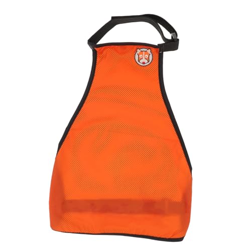 Mikikit Haustier-Regentuch Hund Stilvoll Körperpflege züchten Welpe Bad Dog rain Jacket Dog Regenmantel Dog Raincoats schürze Haustier wasserdichte Kleidung Regenjacke für Haustiere Orange von Mikikit
